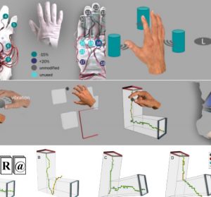 Audio-Tactile Proximity Feedback for Enhancing 3D Manipulation