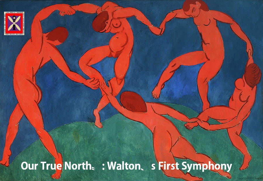 true north walton's first symphony
